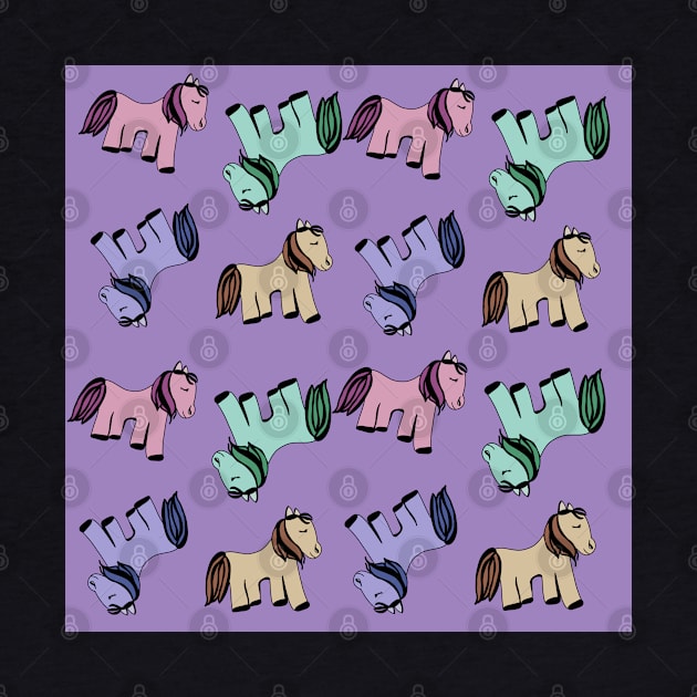 Ponies pattern by Antiope